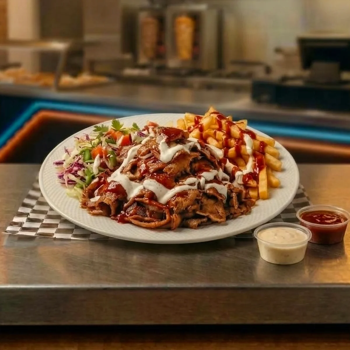 Assiette kebab